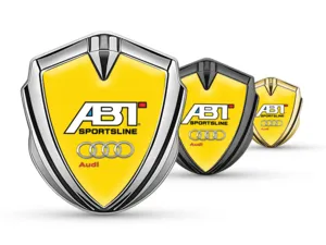 Audi 3d Emblema Badge Disegno Minimal Uni-Size 3D